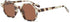Freckles Mark Retro Hexagon Sunglasses for Men Women Vintage Small Square Glasses...
