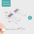 Hypersonic Car Windshield Parking Tickets Holder Transparent Auto Accessories Clip 2PCS...