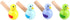 Kisangel 4pcs Bird Whistle Noisemaker Toy Baby Educational Toys Animal Wooden Whistle Children Toy Whistle Toy for Kids Whistle Plaything Animal W...