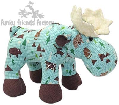 Funky Friends Factory Mickey Moose Sewing Pattern...