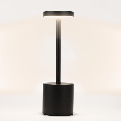 LED Cordless Table Lamp, Rechargeable Battery Operated Lamp, Stepless Dimmable USB Portable Powered Desk Lamp Night Light, for Office Bedroom Dorm...