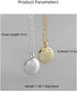 Round Gold Coin Pendant Necklace for Women Girls 925 Sterling Silver 18K Gold Plated Simple Small Full Moon Minimalist Geometric Disk Circle Chain...