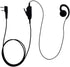 Swivel C-Shape Style Earpiece with PTT Compatible for Kenwood NX-1200 NX-1300 NX-P1200 NX-P1300 NX-3220...
