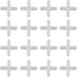500 Pieces Tile Spacers Tiles Leveler Spacers Tile Levelers Wall Floor Cross Spacers Tile Separators for Ceramic Tile and Stone Installation (2.5m...