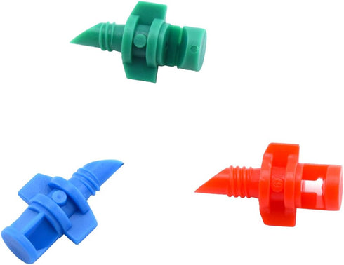 Micro Atomizing Garden Sprinkler Nozzle, 90/180/360 Degree Refraction Micro Water Spray Misting Nozzle for Garden Lawn Water Spray Misting Sprinkl...