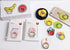 Crystal Flower Fruit Shape Ring Stent 360°Rotation Finger Ring Grip Cell Phone Ring Holder Stand (Strawberry)...