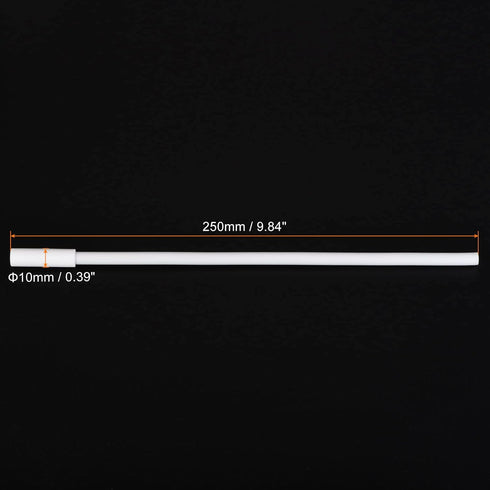 MECCANIXITY Magnetic Stir Bar Retriever 250mm(9.84 inch) Length PTFE Coating White...