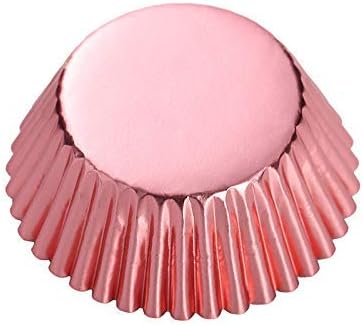 Rose Gold Foil Metallic Paper Muffin Cupcake Liners case Baking Cups 100 pcs,Standard Size 2x1.25 inch...