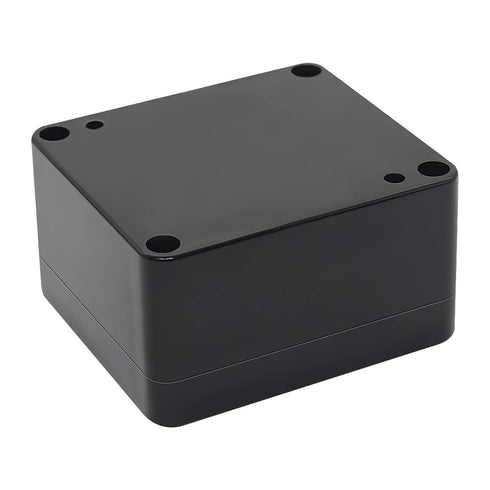 LeMotech Electrical Box ABS Plastic Project Box IP65 Waterproof Junction Box Project Case Universal Enclosure for Electronics Black 2.48x 2.28x 1....