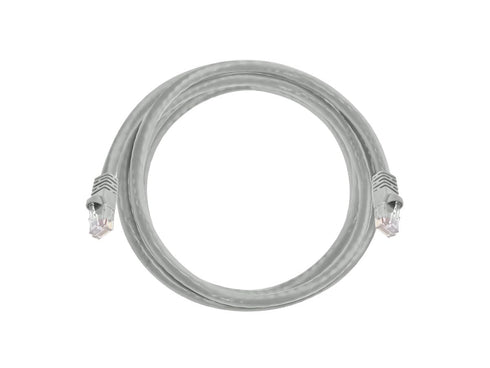 Monoprice 7FT 24AWG Cat6 550MHz UTP Ethernet Bare Copper Network Cable - Gray...