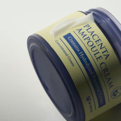 MIZON Placenta Ampoule Cream, Free of Parabens Highly Concentrated, Skin Renewal, Skincare, healthy skin, wrinkle care (1.69 fl oz)...