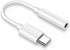 USB-C to 3.5 mm Headphone Jack Adapter for Apple iPhone 15, iPad Pro, MacBook Pro/Air, Samsung S23/ S22 Ultra, Pixel 7 and More (White - 1 Pack)...