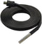 DS18B20 Temperature Probe, Refrigerator Temperature Sensor, Remote Monitoring in Extreme High or Low Temperature Condition (3m flat)...