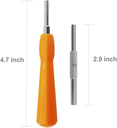 Gamebit Screwdriver, EMiEN 4.5mm 3.8mm Gamebit Screwdriver,Double-End Bit Security Gamebit Screwdriver Kit For Opening NES,SNES,N64,GameBoy,GameCu...