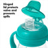 OXO Tot Transitions Soft Spout Sippy Cup with Removable Handles, Teal, 6 Ounce...