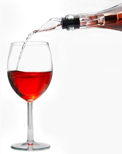 YouYah Wine Chiller Stick 3-in-1 Stainless Steel Wine Bottle Cooler Stick,Rapid Iceless Wine Chilling Rod with Aerator and Pourer,Wine Gift...
