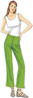 Vogue Patterns Misses' Custom-Fit Boot cut Pants, 14-16-18-20-22, Red...