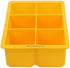 Traytastic! Silicone Large Square Ice Cube Tray Mold - Great for making Large/Giant Ice Cubes approximately 2" x 2" x 2" in size....