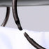 SlipX Solutions Simple Slide Shower Curtain Rings Provide Effortless Gliding on Standard Shower Rods (Rust Resistant, Snap Closure) (12, Oil Rubbe...