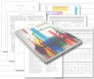 BookFactory Student Chemistry Carbonless Lab Notebook (Scientific Ruled Format) 75 Sets of 8.5" X 11" Pages - 150 Sheets Total - Duplicator [Wire-...