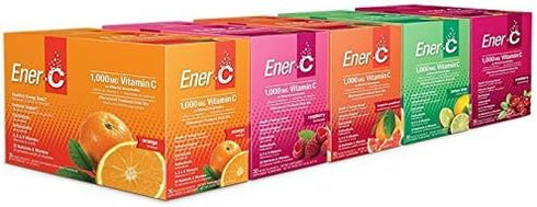 Ener-C Vitamin Drink Mix, Tangerine Grapefruit, 1000 Mg, 30 Count...