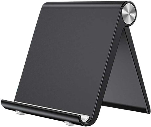 Cell Phone Stand Holder, Cellphone Holder Adjustable Desktop Phone Stand for Desk, Foldable Phone Cradle Dock Mobile Stand for iPhone iPad Tablet ...