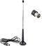 DVB-T Digital HDTV Antenna with Magnetic Base - 5 Sections Telescopic Pole - 5dBi VHF/UHF Mini TV Antenna - 1.5m/4.92ft RG174 Coax Cable for DVD, ...