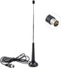 DVB-T Digital HDTV Antenna with Magnetic Base - 5 Sections Telescopic Pole - 5dBi VHF/UHF Mini TV Antenna - 1.5m/4.92ft RG174 Coax Cable for DVD, ...