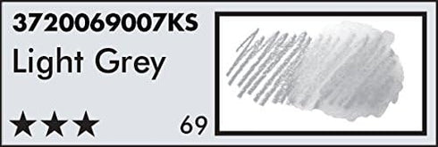 Koh-I-Noor Mondeluz Aquarelle Watercolor Pencil, Light Grey, Pack of 12 (3720/69)...