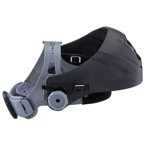 Jackson Safety High Impact Resistant F4XP Premium Crown with Ratcheting Headgear, Universal Window Pattern (Window Not Included), Black, 14260...