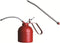 PROLUBE 41430 Steel PT-Type Oil Can, 200ml in Red, Includes 5 Rigid and 6 Flexible Spouts...