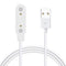 Compatible with LESHIDO Smart Watch Charger, Magnetic USB Charging Cable Replacement Charger Cable Compatible with LESHIDO CS08 1.85" Smart Watch ...