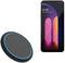 BoxWave Charger Compatible with LG V60 ThinQ 5G (Single Screen) - SwiftCharge PowerDisc Wireless Charger (15W), Qi Wireless 15W Circular Desktop C...