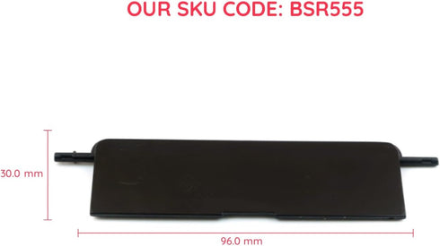 Auto Parts BSR555 Roof Rack Port Cover Trim 2126902882 Compatible with Mercedes E Class W212 S212 96 mm*30 mm...