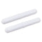 MECCANIXITY Magnetic Stirrer Mixer Stir Bar Rod 70mm(2.76") with Ring Shape PTFE Coating Magnet White for Laboratory Pack of 2...