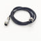 3.28 ft GX12 4 Pin Male to Female Head Aviation Cordset, GX12 4Pins Female to Male Connector Electrical Cable Panel Mount Circular Metal Aviation ...