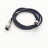 3.28 ft GX12 4 Pin Male to Female Head Aviation Cordset, GX12 4Pins Female to Male Connector Electrical Cable Panel Mount Circular Metal Aviation ...