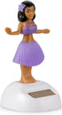 Blue Solar Powered Dancing Hula Girl Dashboard Decorations Swinging Bobbleheads Toy Collection Figurines for Auto Interior Home Decor Solar Power ...