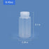 8.4 oz Wide Mouth Lab Reagent Bottle, Laboratory Grade Chemical Container, Sealed Leak-proof Clear PP Bottle, Pill Bottle, Water Sample Bottle(2 P...