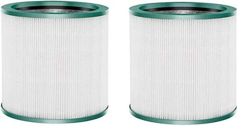 Fette Filter - 2 Pack of Air Purifier True Premium Grade Filters Compatible with Dyson Tower Purifier Pure Cool Link TP00, TP01, TP02, TP03, BP01,...