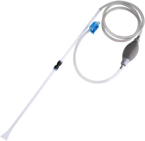 Fish Tank Cleaner and Aquarium Water Changer Siphon with a Thinner Water Tubing?Gravel Vacuum for Aquarium Kit?Perfect for Cleaning Small Fish Tan...