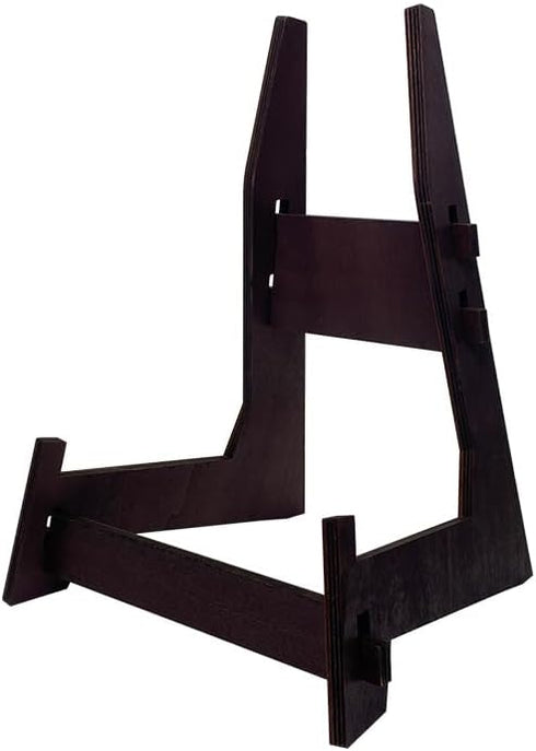 1 Pack 13 Inch Plate Stand, Wooden Display Stand Plate Stands for Display Decorative Picture Frame Stand, Easel Display Stand,Book Display Stand, ...
