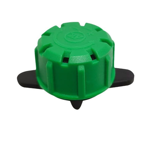 100Pcs 360 Degree Adjustable Irrigation Drippers Sprinklers, 1/4 Inch Emitters Drip for Watering System(Green)...