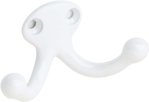 SCHLAGE Ives by Schlage 582A-W Double Wardrobe Hook...
