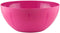 YBM HOME 8-Inch Plastic Serve Mixing Bowl for Everyday Meals - Ideal for Cereal, Snacks, Popcorn, Salad, and Fruits, Microwave Safe, Pink...