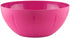 YBM HOME 8-Inch Plastic Serve Mixing Bowl for Everyday Meals - Ideal for Cereal, Snacks, Popcorn, Salad, and Fruits, Microwave Safe, Pink...
