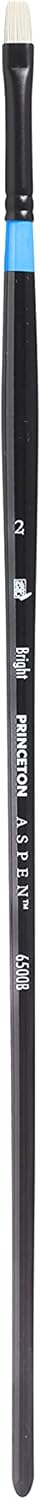 Princeton Aspen Paintbrush, Size 2, Black...