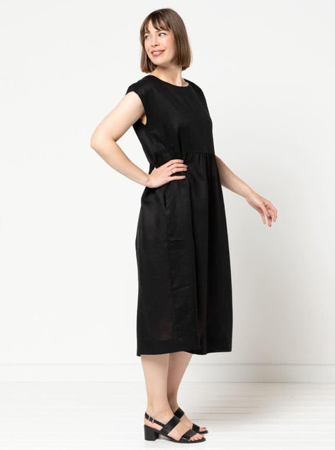 Style Arc Sewing Pattern - Montana Midi Dress (Sizes 10-22)...