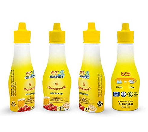 EZ-Sweetz (2.0oz - Liquid Sweetener 800 Servings/Bottle) (Original, 2 Pack)...