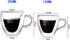 2 Pack/Set Heart Shaped Double Layer Drinking Glass Mug Heat Resistant Milk Lemon Juice Cup Tea Cups Coffee Mugs Gifts 150ML...